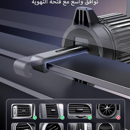 UGREEN iPhone 16 Pro Magsafe Car Wireless Charger Holder 2-in-1 Car Cradle