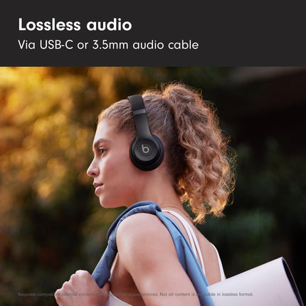 Beats Solo 4 – Wireless Bluetooth On-Ear Headphones, Matt Black