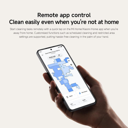 Xiaomi Robot Vacuum X20 Pro with 7000Pa Suction power, All-in-One Station, Auto Mop washing