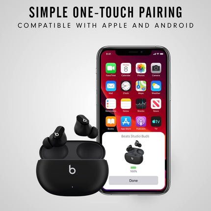 Beats Studio Buds True Wireless Noise Cancelling Earphones Active Noise Cancelling Black