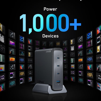 Anker 240W USB C Plug, Prime GaN Charger, 4-Port Fast