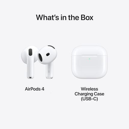Apple AirPods 4 Wireless Bluetooth Earbuds