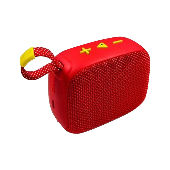 Haino Teko Germany GO 4 Portable Mini Bluetooth Wireless Speaker Red
