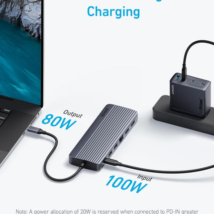 Anker USB C Hub, Triple Display USB-C Hub (14-in-1)
