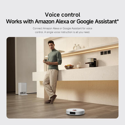 Xiaomi Robot Vacuum X20 Pro with 7000Pa Suction power, All-in-One Station, Auto Mop washing