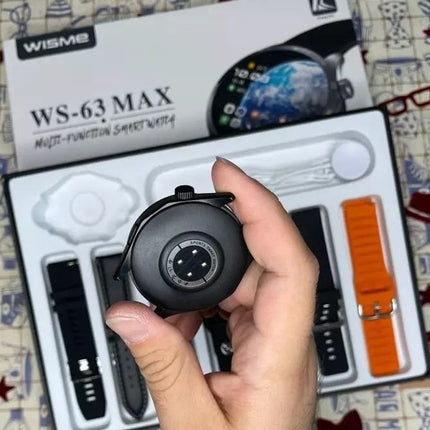 Ferefit WS-63 Max Smartwatch with AMOLED Display Black