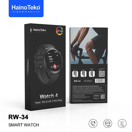 Haino Teko Germany RW-34 AMOLED Display Smart Watch