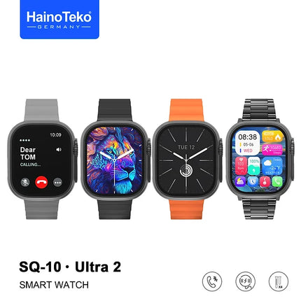 Haino Teko Germany SQ10 Ultra 2 AMOLED Watch Black