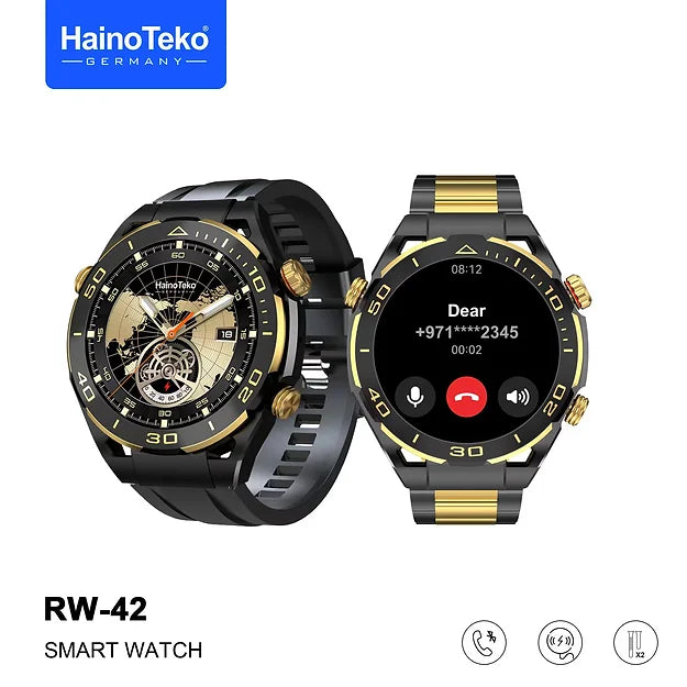 Haino Teko Germany RW42 Round Shape Amoled Watch