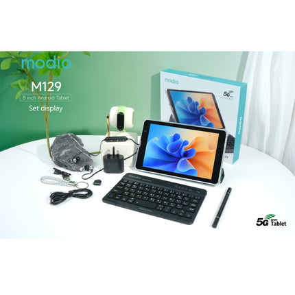 modio M129 5G Tablet PC 8 Inch With 8GB RAM 512GB ROM Blue