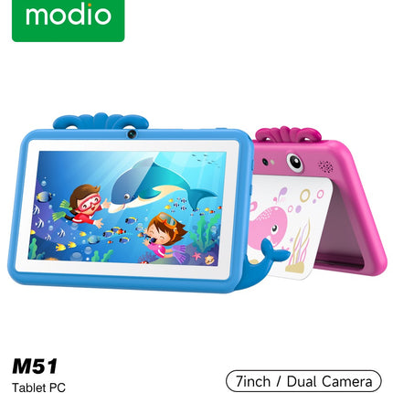 Modio M51 Kids Tablet Dual Camera Blue 4GB RAM 64GB