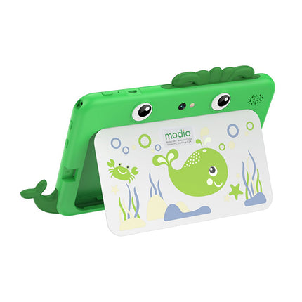 modio M51 Kids Tablet Green 4GB RAM 64GB WIFI With Small School Stationary Set