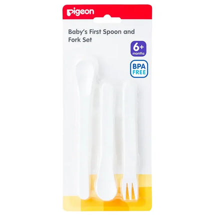 Pigeon Baby's First Spoon & Fork Set