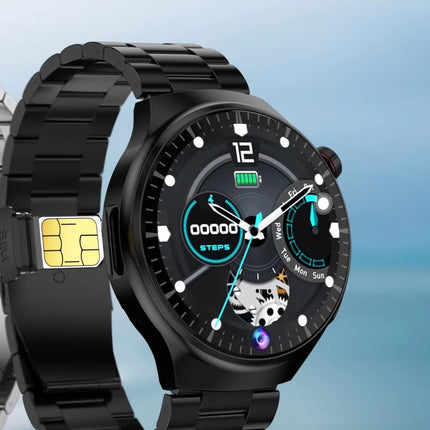 Telzeal Germany DW 42 Sperical Glass 1.53 Inch FullScreen Display 4G Smart Watch With Sim Slot
