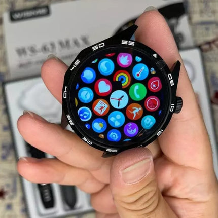 Ferefit WS-63 Max Smartwatch with AMOLED Display Black