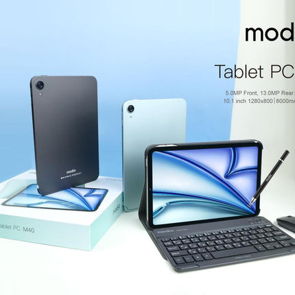 Modio M40 10.1inch Tablet Pc, 8GB RAM+512GB ROM Silver